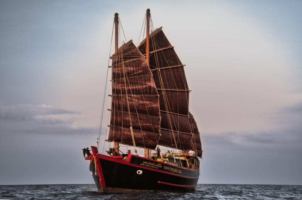 The Junk liveaboard in the Similan Islands, Thailand